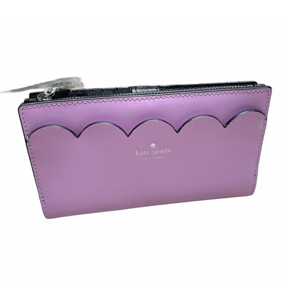 Kate Spade Braylon Scalloped Magnolia Wallet - Picture 1 of 7